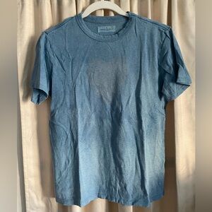 imogene + willie faded blue heart tee